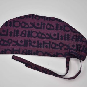 کلاه اتاق عمل مدل هـ زرشکی - SS 10318